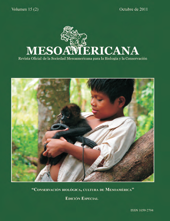 					Ver Vol. 15 Núm. 2 (2011): MESOAMERICANA
				